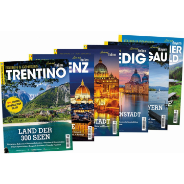 LUST AUF ITALIEN - 6 SONDERHEFTE PAKET - CITY- UND REGION-GUIDE